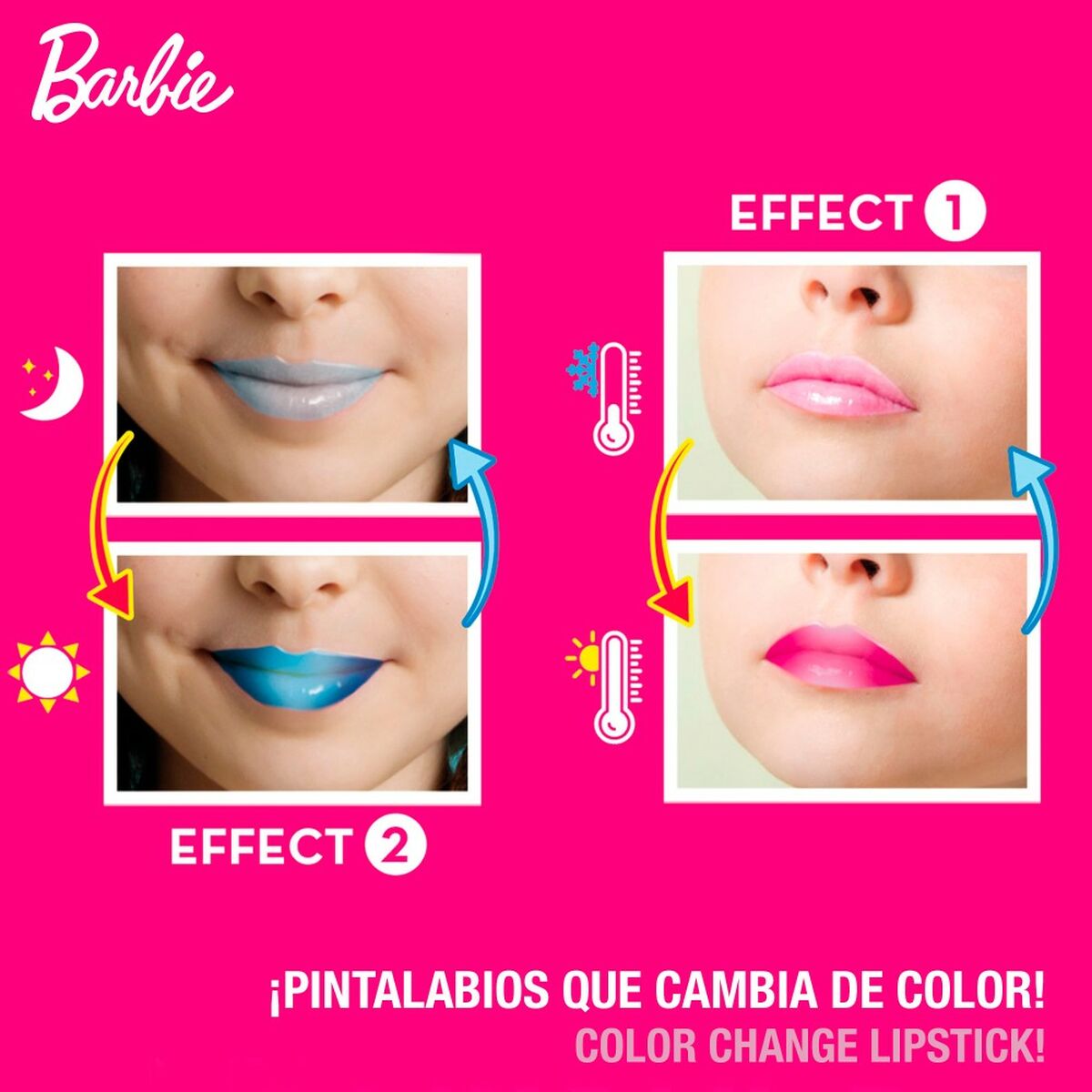 Kit to create Makeup Barbie Studio Color Change Червило 15 Части